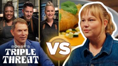Titans vs. Chef Brittanny Anderson | Full Episode Recap | Bobby’s Triple Threat | Food Network