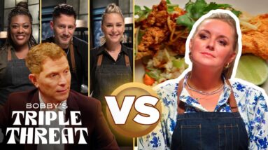 Titans vs Kelsey Barnard Clark | Full Episode Recap | Bobby’s Triple Threat | Food Network