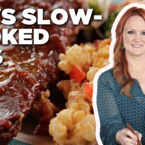 Ree Drummond's Sticky Spicy Slow-Cooked Ribs | The Pioneer Woman | Food Network