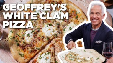Geoffrey Zakarian's Classic White Clam Pizza | The Kitchen | Food Network
