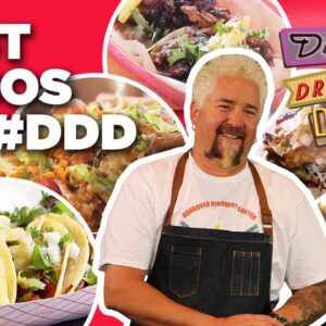 Top 10 Taco Videos on #DDD with Guy Fieri | Diners, Drive-Ins and Dives | Food Network