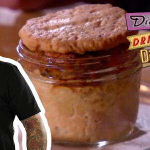 Guy Fieri Eats LOADED Chicken Pot Pie in a Jar | Diners, Drive-Ins and Dives | Food Network