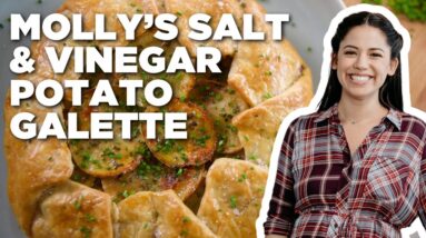 Molly Yeh's Salt and Vinegar Potato Galette | Girl Meets Farm | Food Network