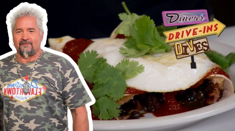 Egg-Hating Guy Fieri Eats Breakfast Enchiladas in AZ | Diners, Drive-Ins and Dives | Food Network