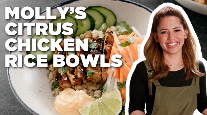Molly Yeh's Citrus Chicken Rice Bowls | Girl Meets Farm | Food Network