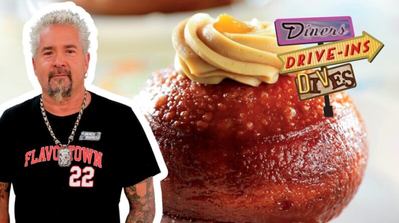 Guy Fieri Eats at a BOMB Bakery on St. Simons Island | Diners, Drive-Ins and Dives | Food Network