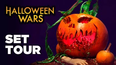 Trick-or-Treat Around the Set of Halloween Wars with Jonathan Bennett | Food Network