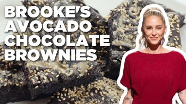 Brooke Williamson's Avocado Chocolate Brownies 🥑 | Bobby's Triple Threat | Food Network